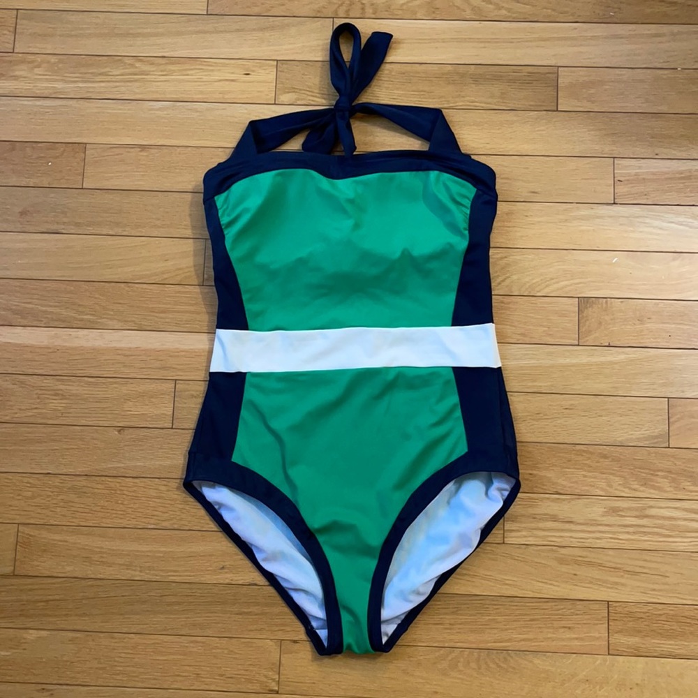 Boden Colorblock Swimsuit